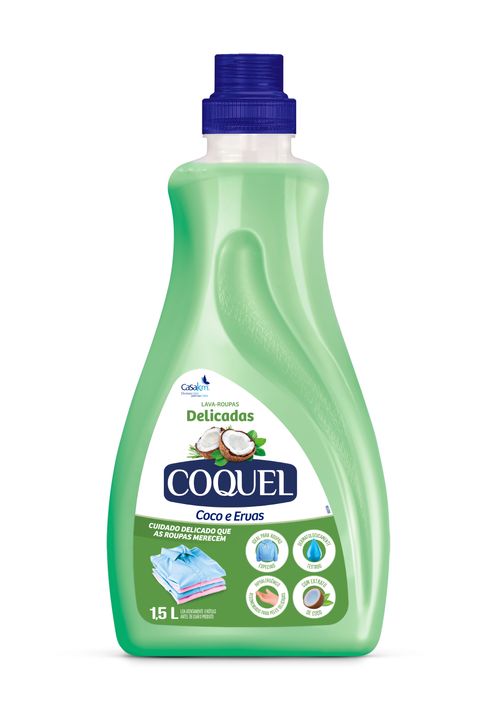 Coquel Lava-roupas Líquido Ervas 1,5l