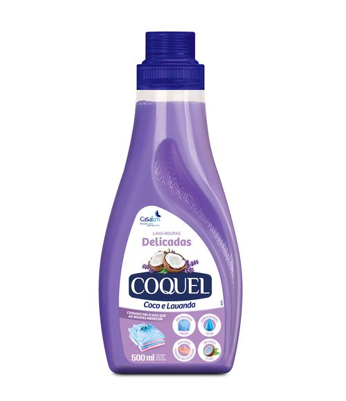 Coquel Lava-roupas Líquido Lavanda 500ml