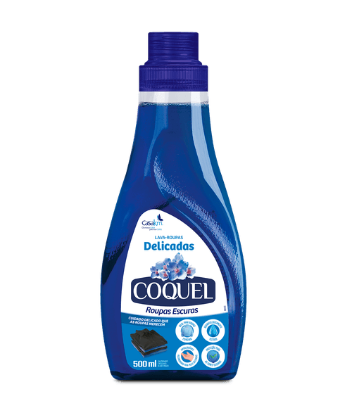 Coquel Lava-roupas Líquido Roupas Escuras 500ml