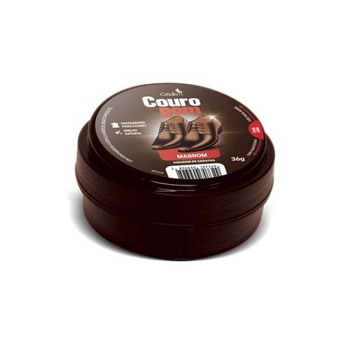 Polidor  de Sapatos Couro Bom Creme