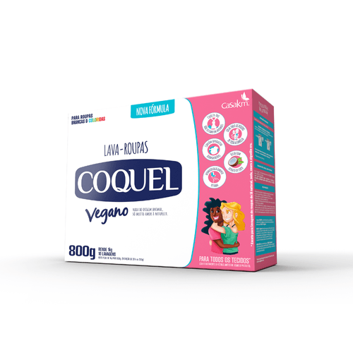 Lava Roupas Coquel Vegano