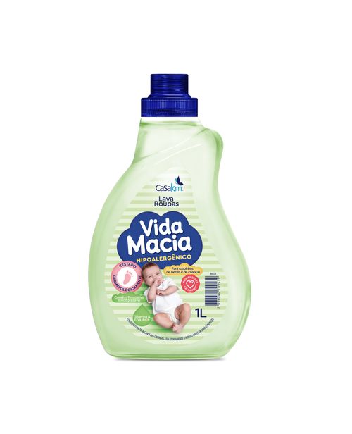 Vida Macia Lava Roupas Líquido Glicerina & Erva Doce 1L