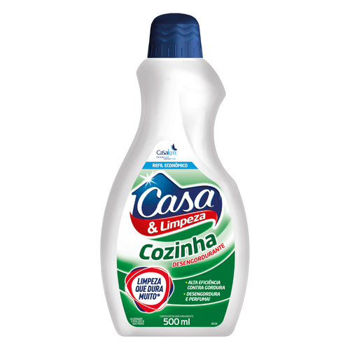 Desengordurante de Cozinha Refil Casa & Limpeza