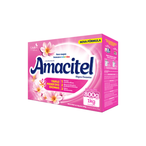 Lava Roupas Amacitel Cartucho