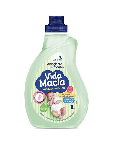 Vida Macia Amaciante Glicerina & Erva Doce 1L