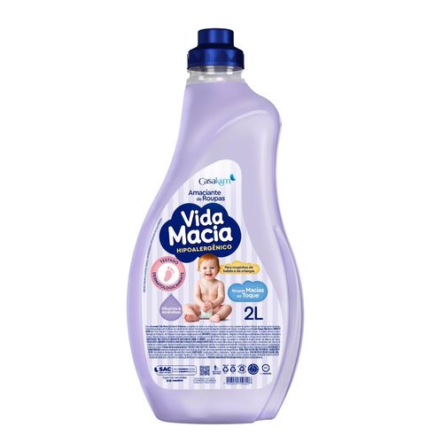 Vida Macia Amaciante Amêndoas 2L